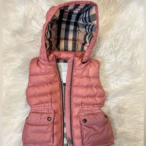 Kids Burberry Vest